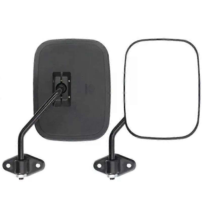 1 Pair Rearview Mirror for Enclosed Electric Tricycle Rotatable Adjustment 360 Degrees Universal Reverse Car Convex Mirror ABS