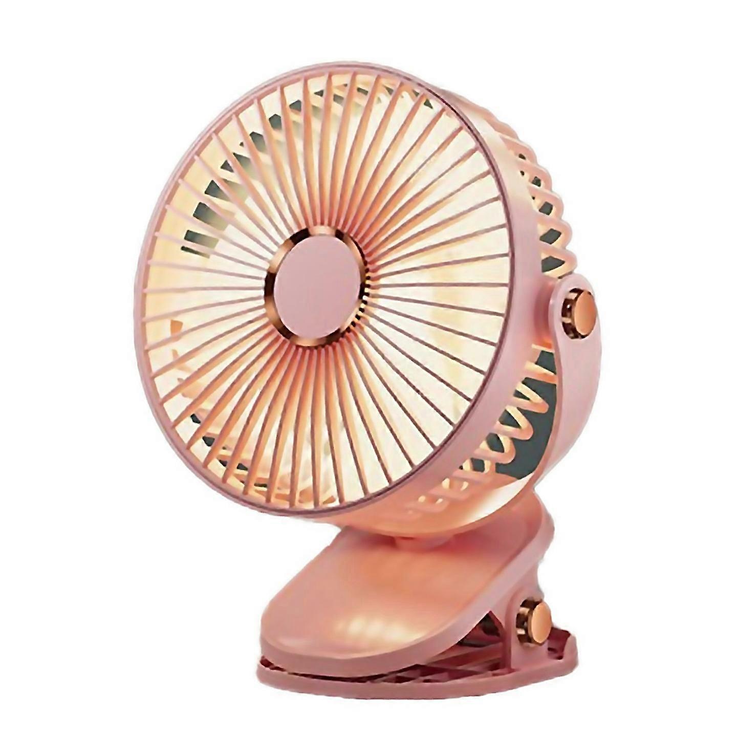 For Portable Led Camping Fan With Night Light Usb Pink