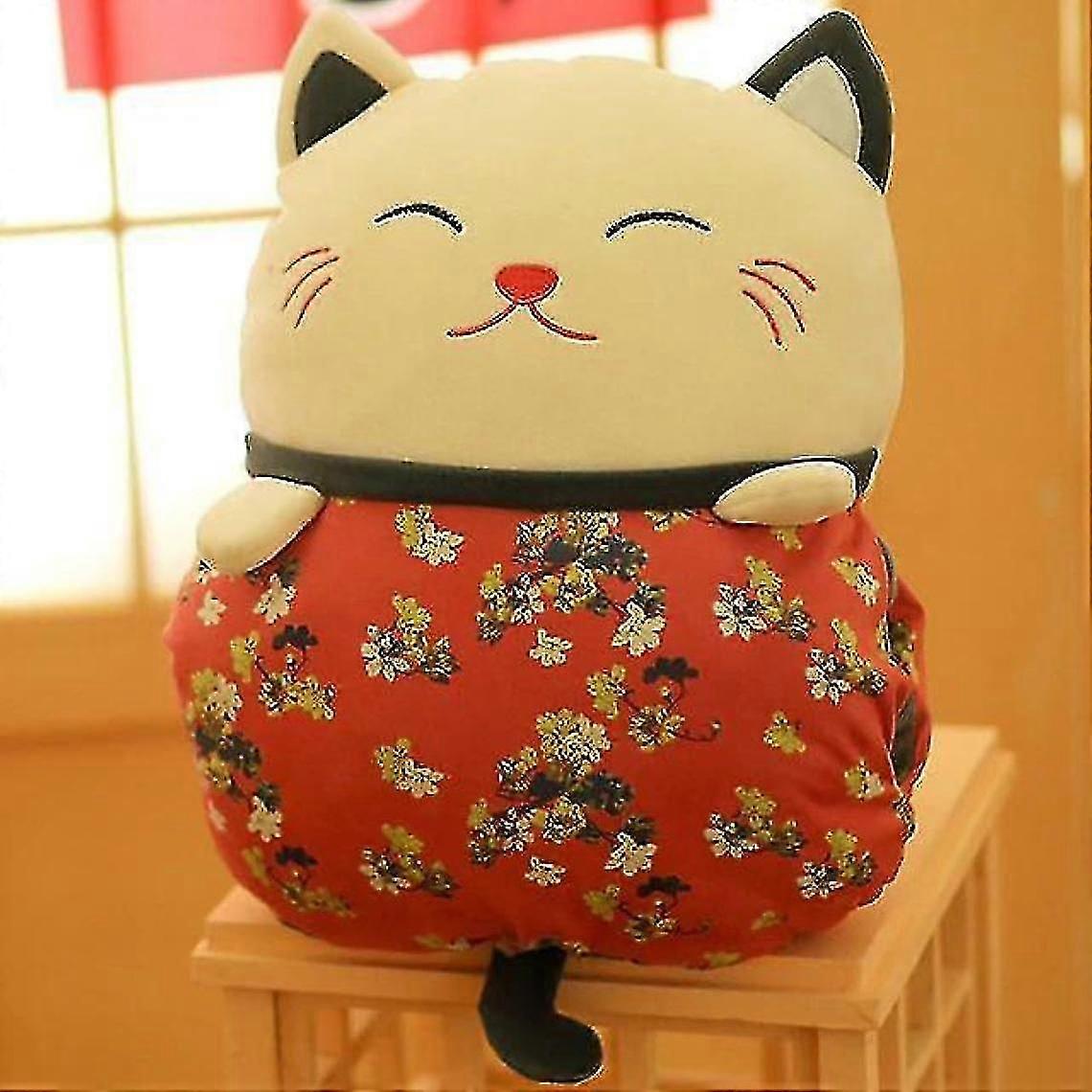 Dark Grey Polon Poll Chinese Style Cat Sofa Family Cushion