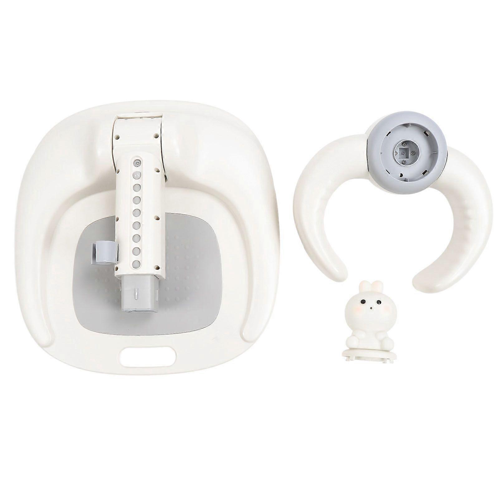 Baby Hug Bath Tower for Standing Up Themselves Easy Setup Adjustable Non Slip Base Baby Shower Standing Support Rabbit Style