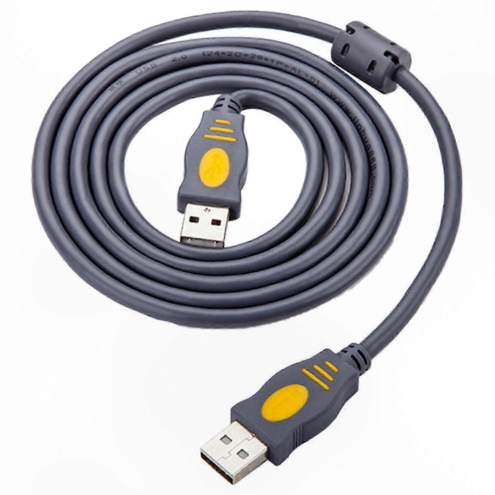 USB 2.0 Male to Male Extension Cable for Printers, Modems, Hard Drives and Other Devices with Shielded Design