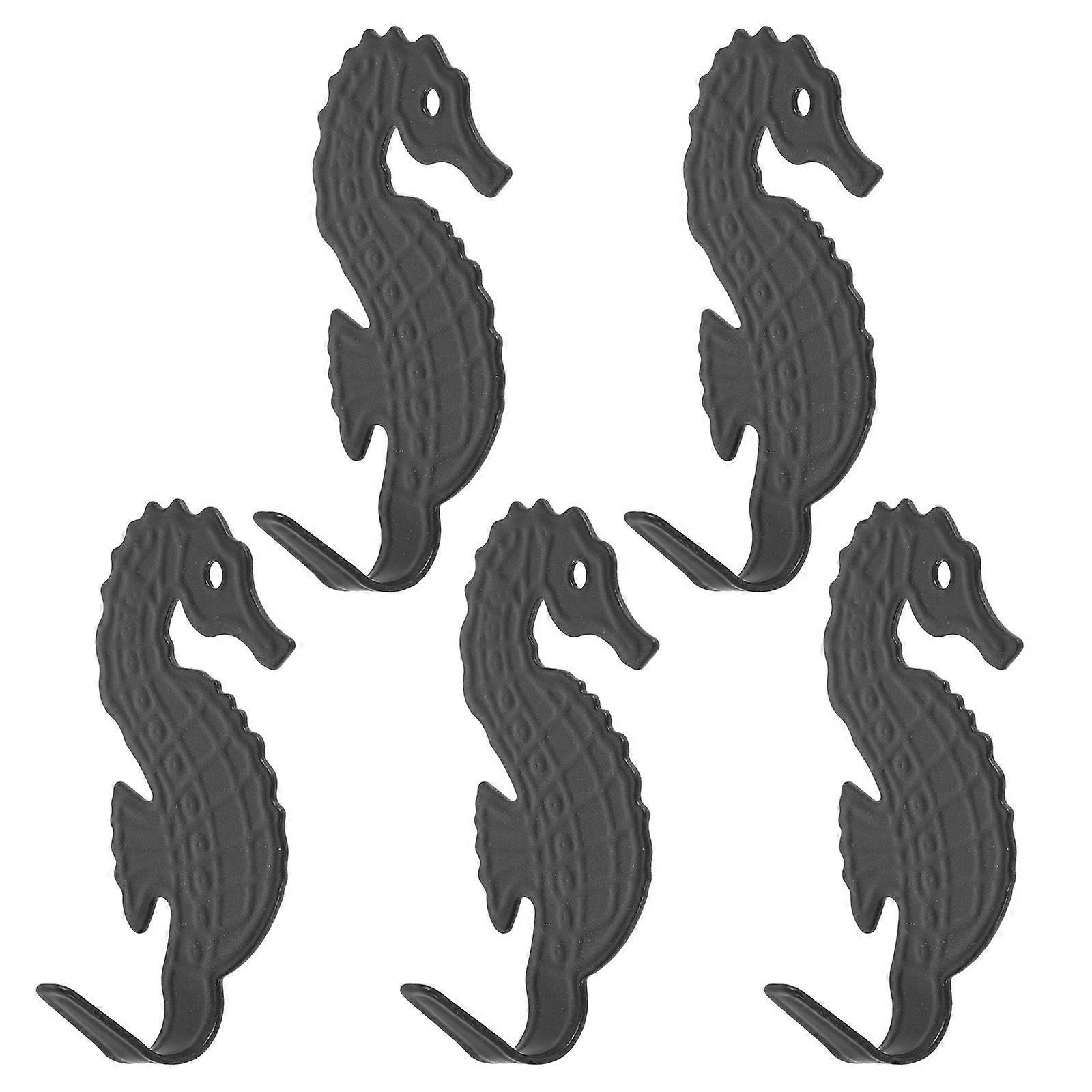 Seahorse Wall Hooks Heavy Duty for Hanging Clothes and Towels 20Pcs