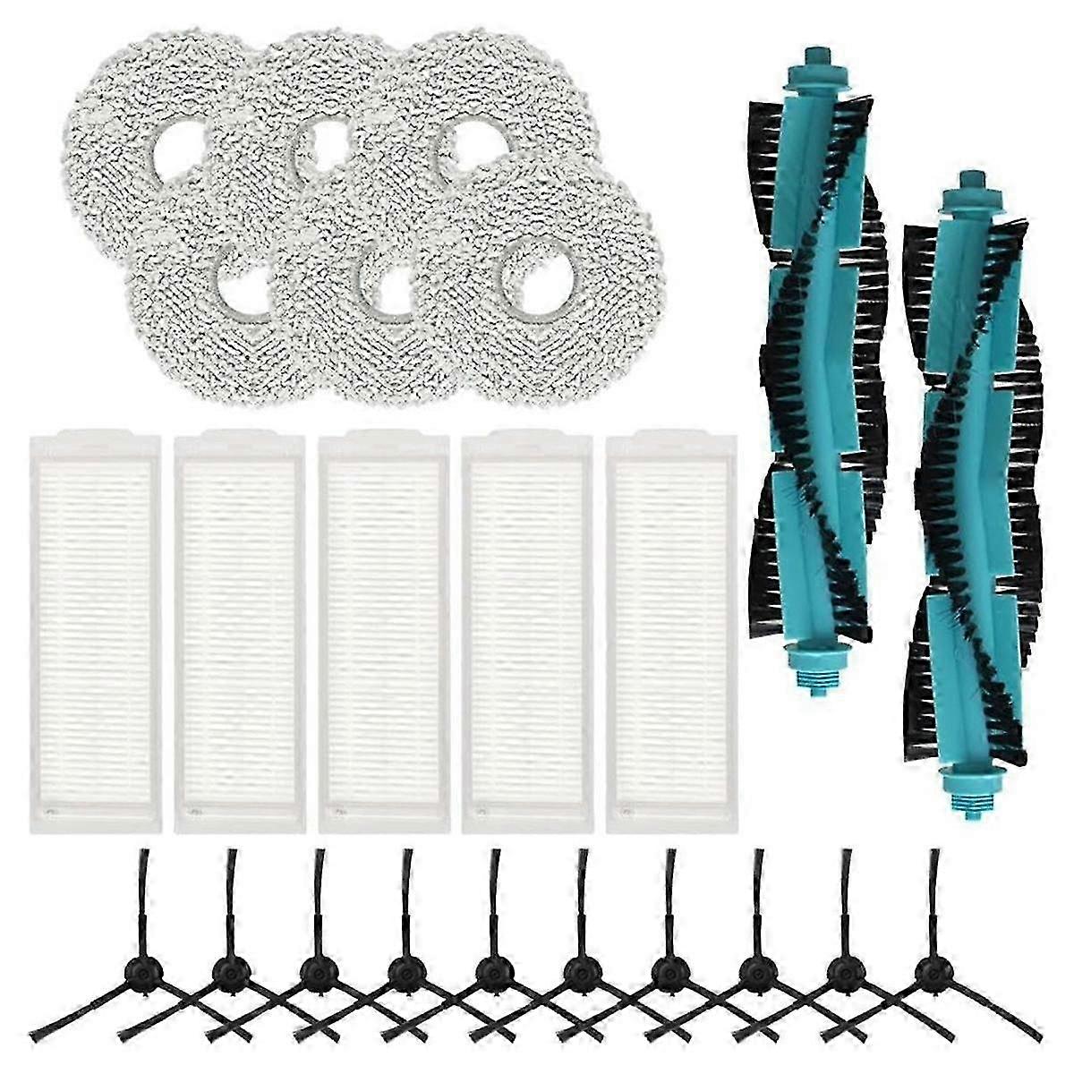 For 11090 Robot Vacuum Cleaner Replacement Parts Main Side Brush Hepa Filter Mop Cloth