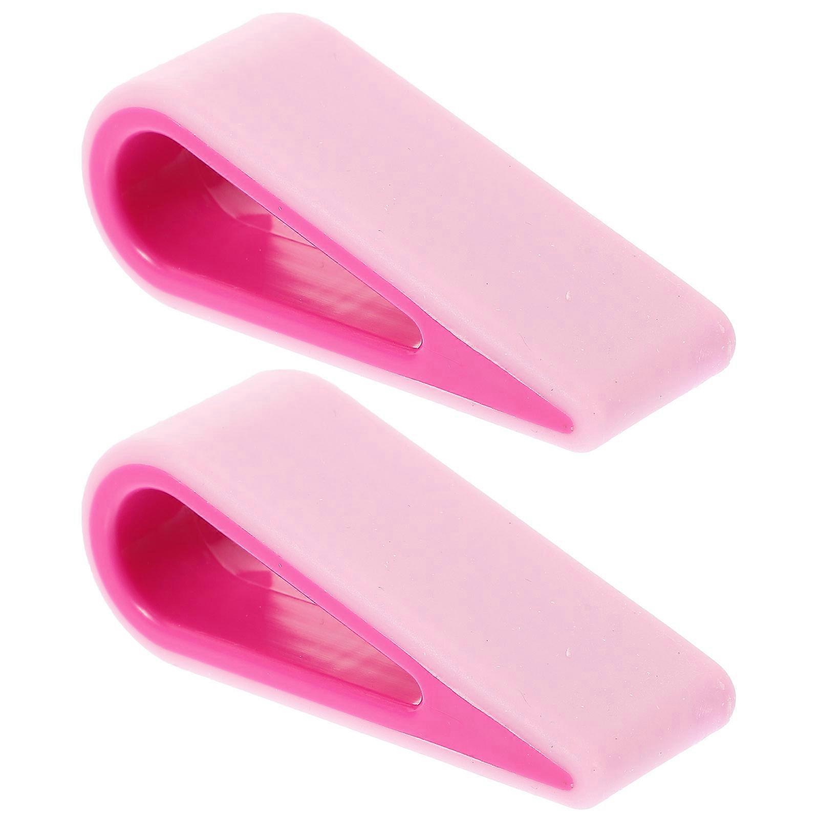 Laptop Riser Stand Notebook Computer Home Use Rosy Mini Support Cooling Heightening 2Pcs