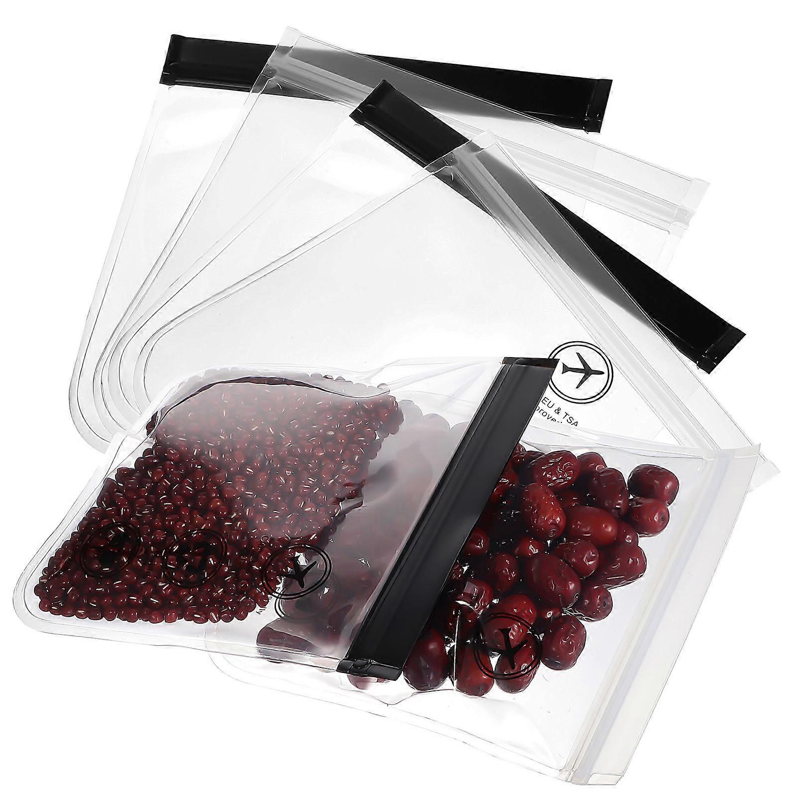 Portable EVA Wash Bag 12 Pcs Assorted Color Clear Design Toiletry Bag For Outdoor Activities Easy Cleaning Solution