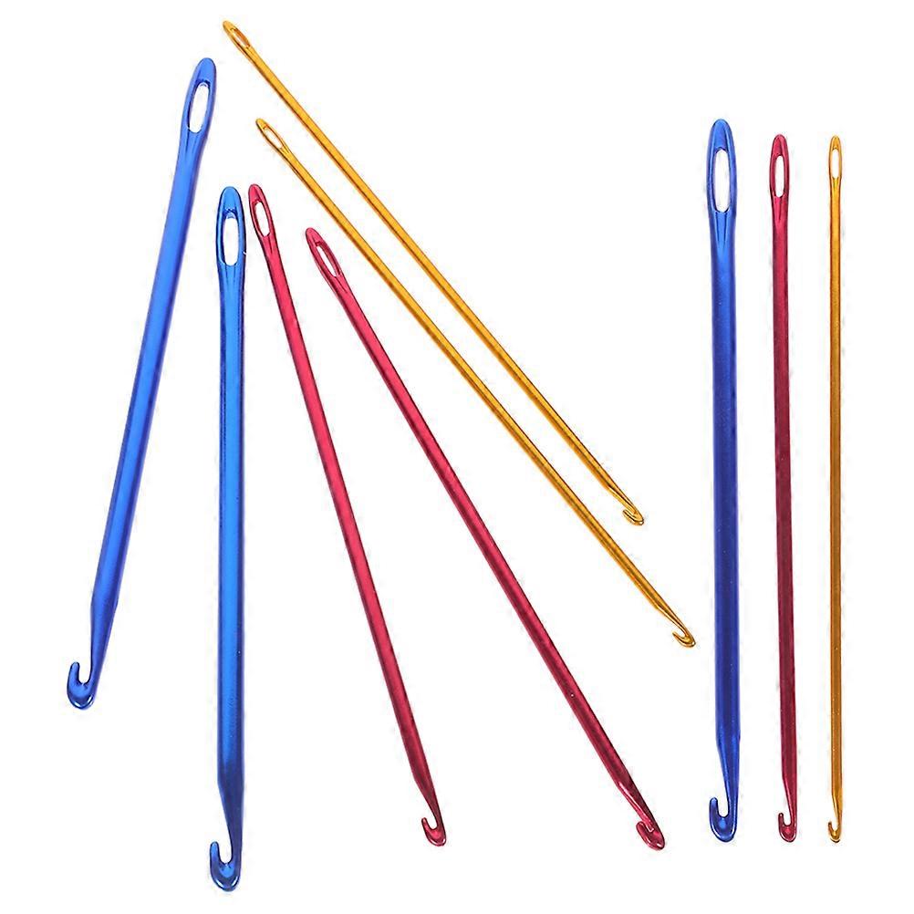 Crochet Hooks For Yarn Crafts 36 Pcs Assorted Color Lightweight Alumina Single Headed Hook For DIY Projects And Crafting