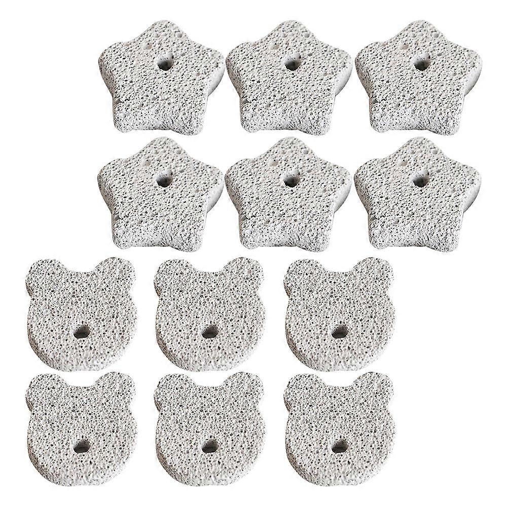 Rabbit Chew Toy Volcanic Stone Grinding Set for Small Pets 12Pcs