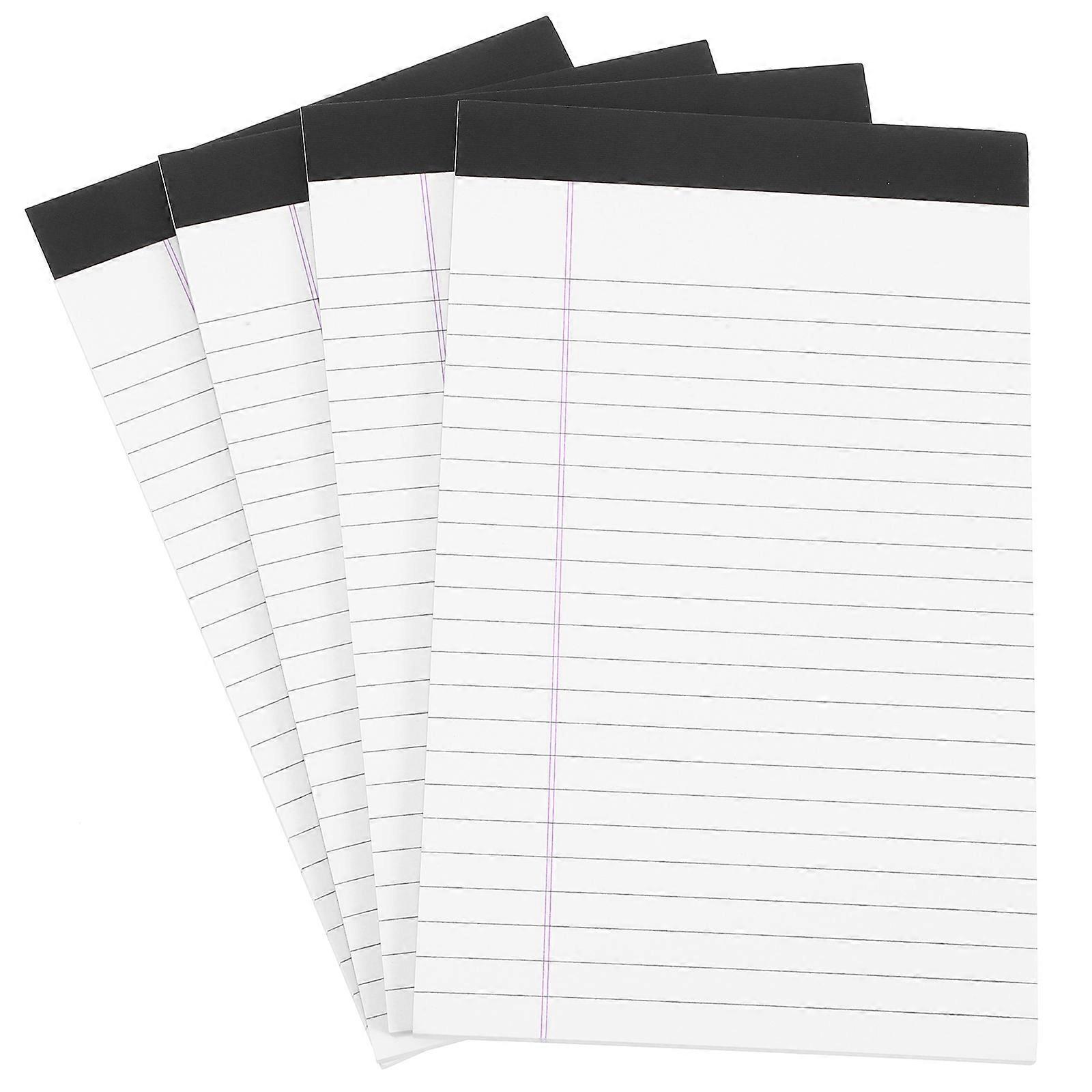 Legal Pads Office 4Pcs Tearable Notepad for Daily Use Memo Books