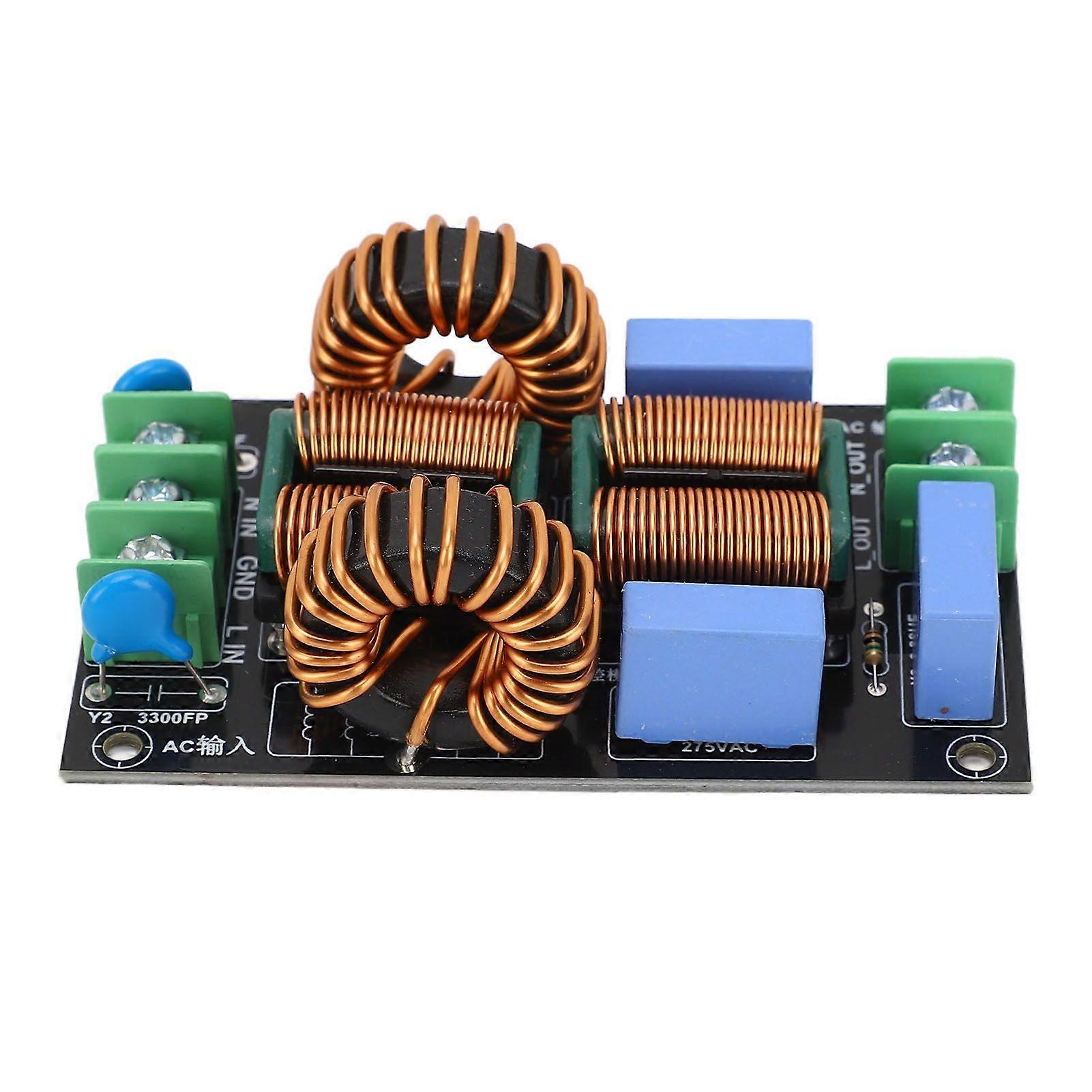 High quality  20A high current electromagnetic high frequency filter three-stage