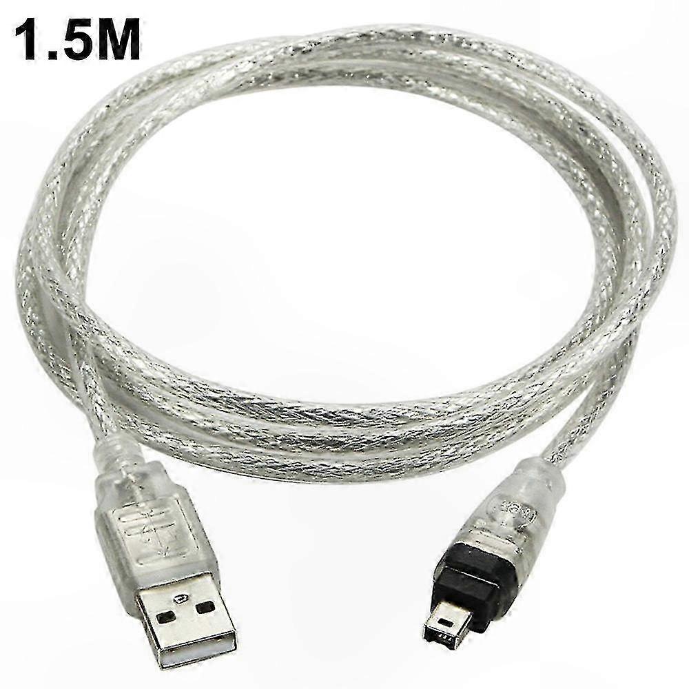 USB to Firewire Mini 4-Pin Adapter Cable Connector for Devices