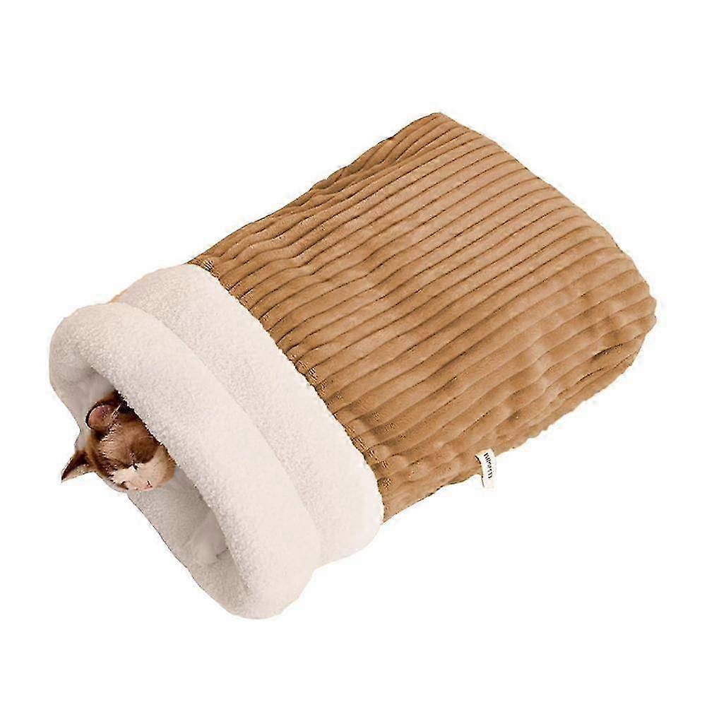 Cat Winter Sleeping Bag Best Indoor Soft Plush Warm Packing Comfortable