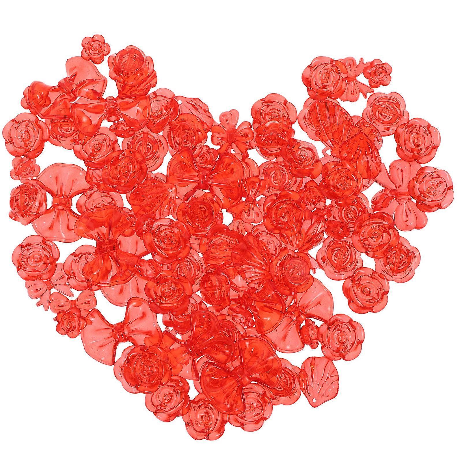 Handmade Crafts Making Beads 4Pcs Multi-Shaped DIY Jewelry Charms For Home Decor Gift Making