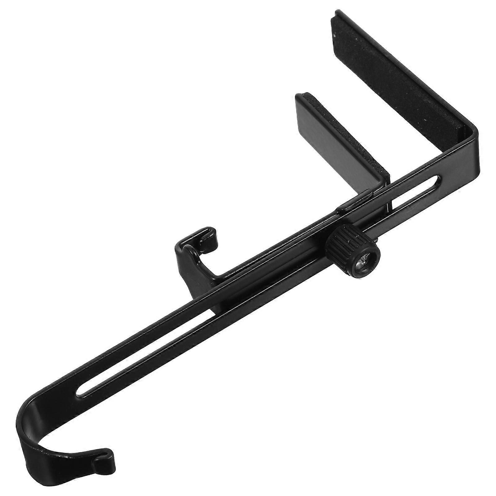 Xmas Stocking Holder Adjustable Clip Iron Material For Holiday Decor Sturdy 2Pcs Set