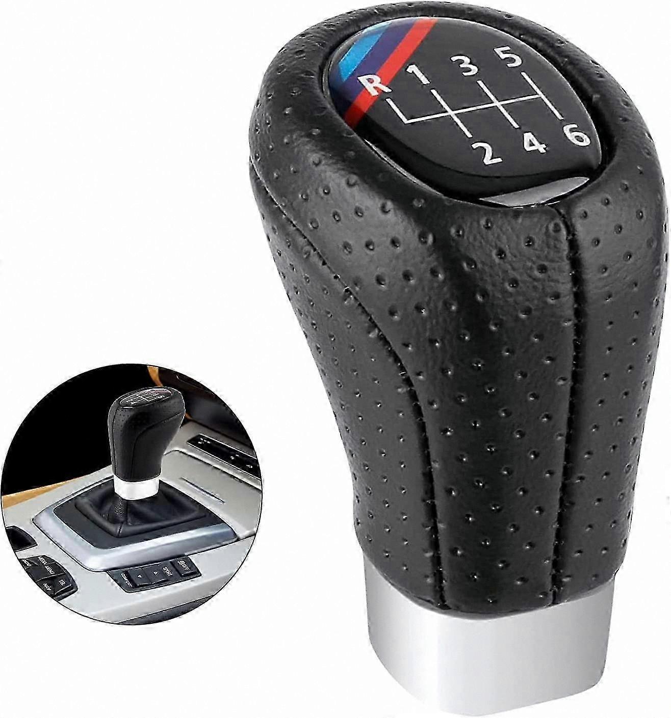 Black Gear Shift Knob Compatible with Multiple Series Vehicles