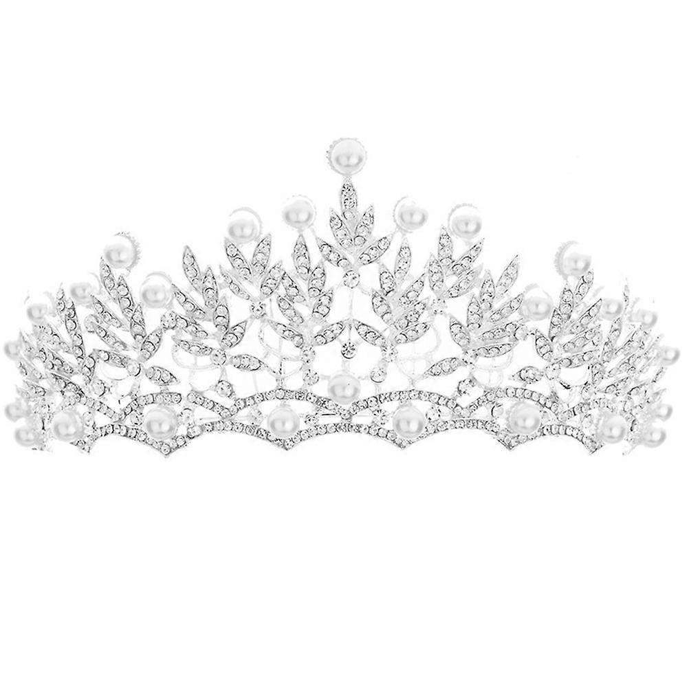 Wedding Tiara Silver Bridal Tiara for Decoration