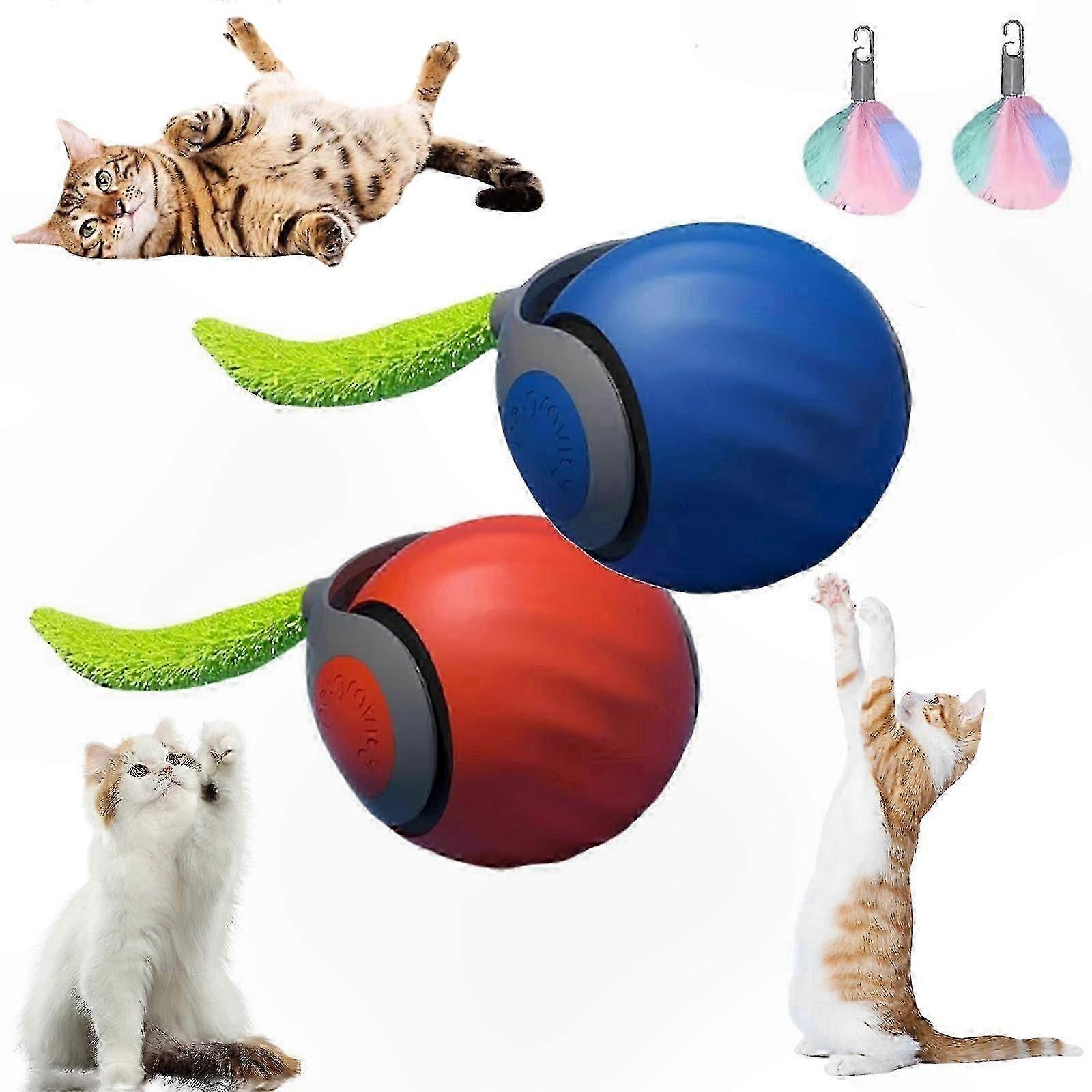 Interactive USB Cat Toy for Indoor Play, Engaging Feline Fun with Tail Motion