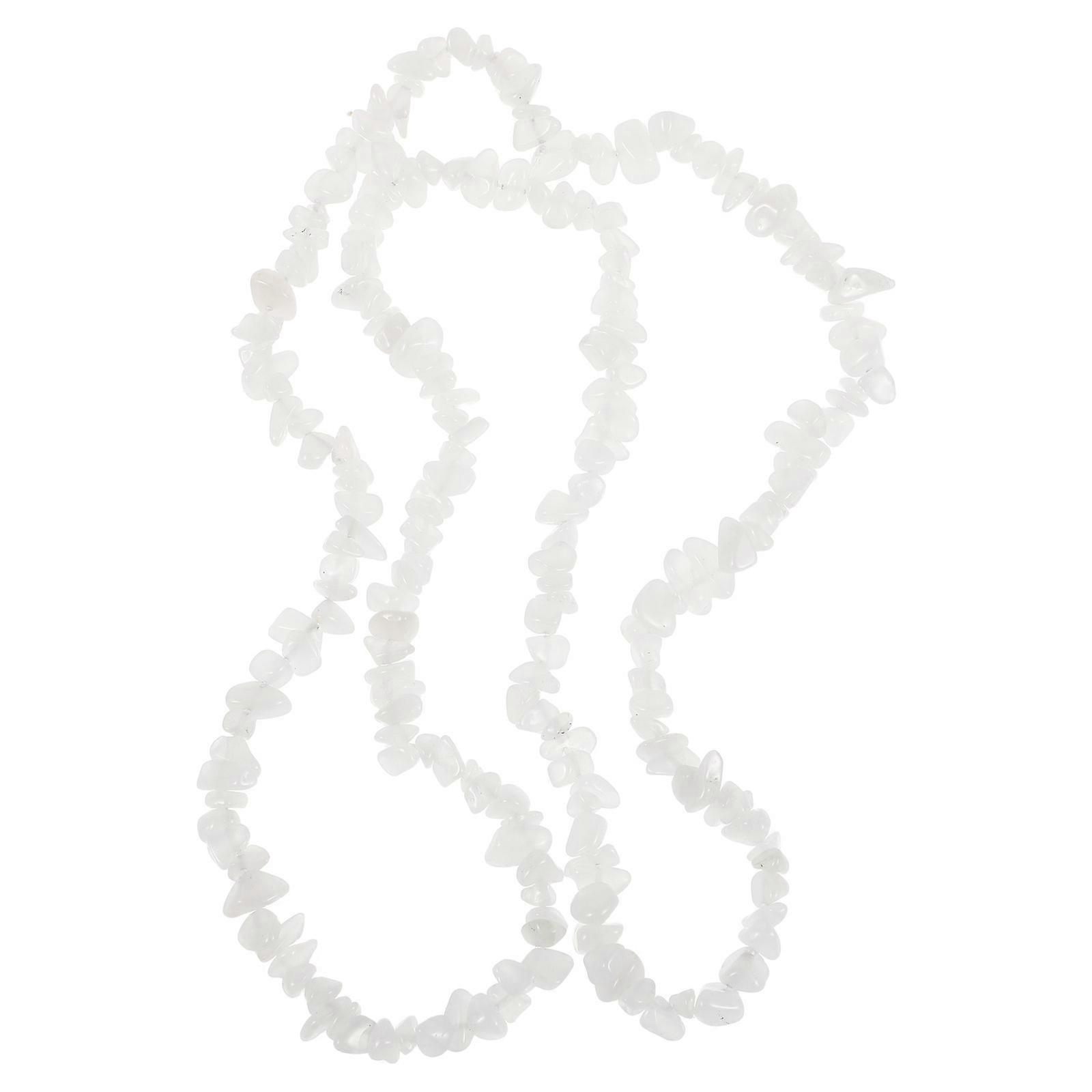 Crystal Jewelry Beads Making Craft 4 Strings Natural Irregular Chips