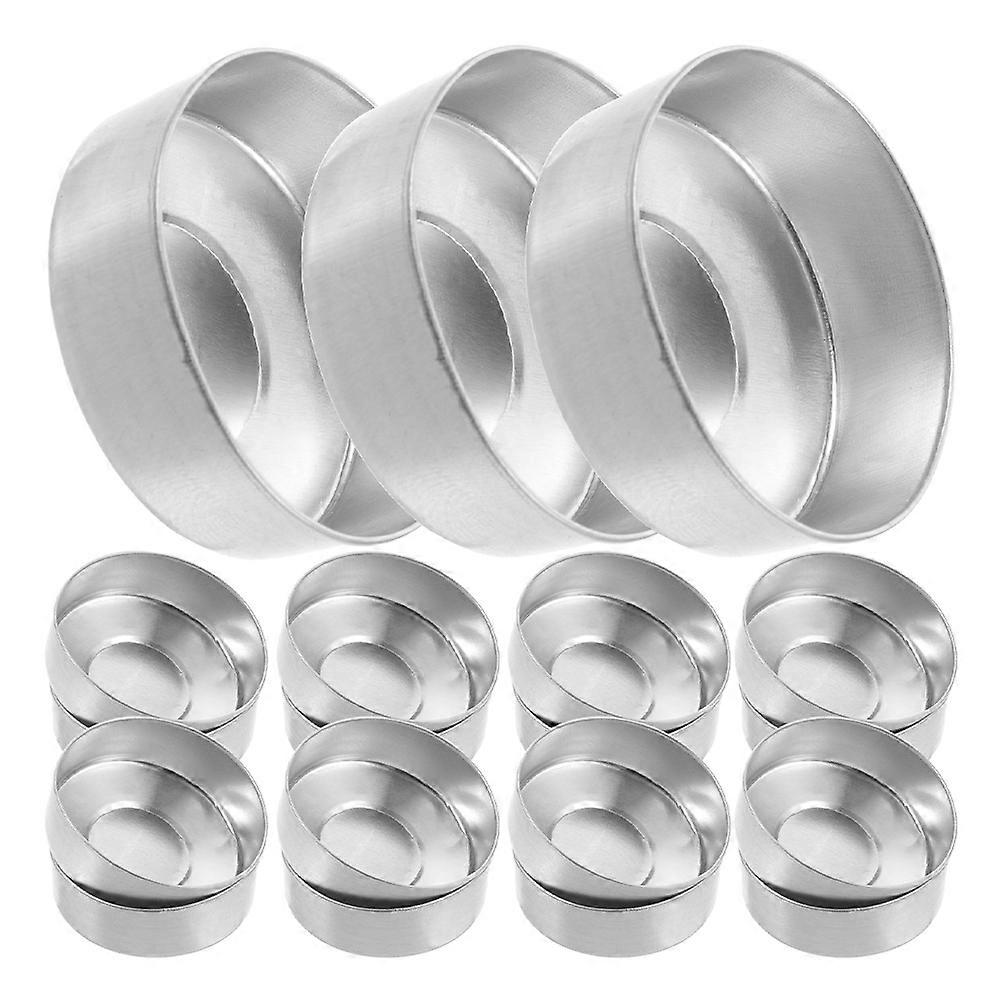 Sleek Aluminum Candle Holders 20Pcs Designed For Party Candle Enthusiasts And Stable Base With 3.80X3.80X1.40CM Size