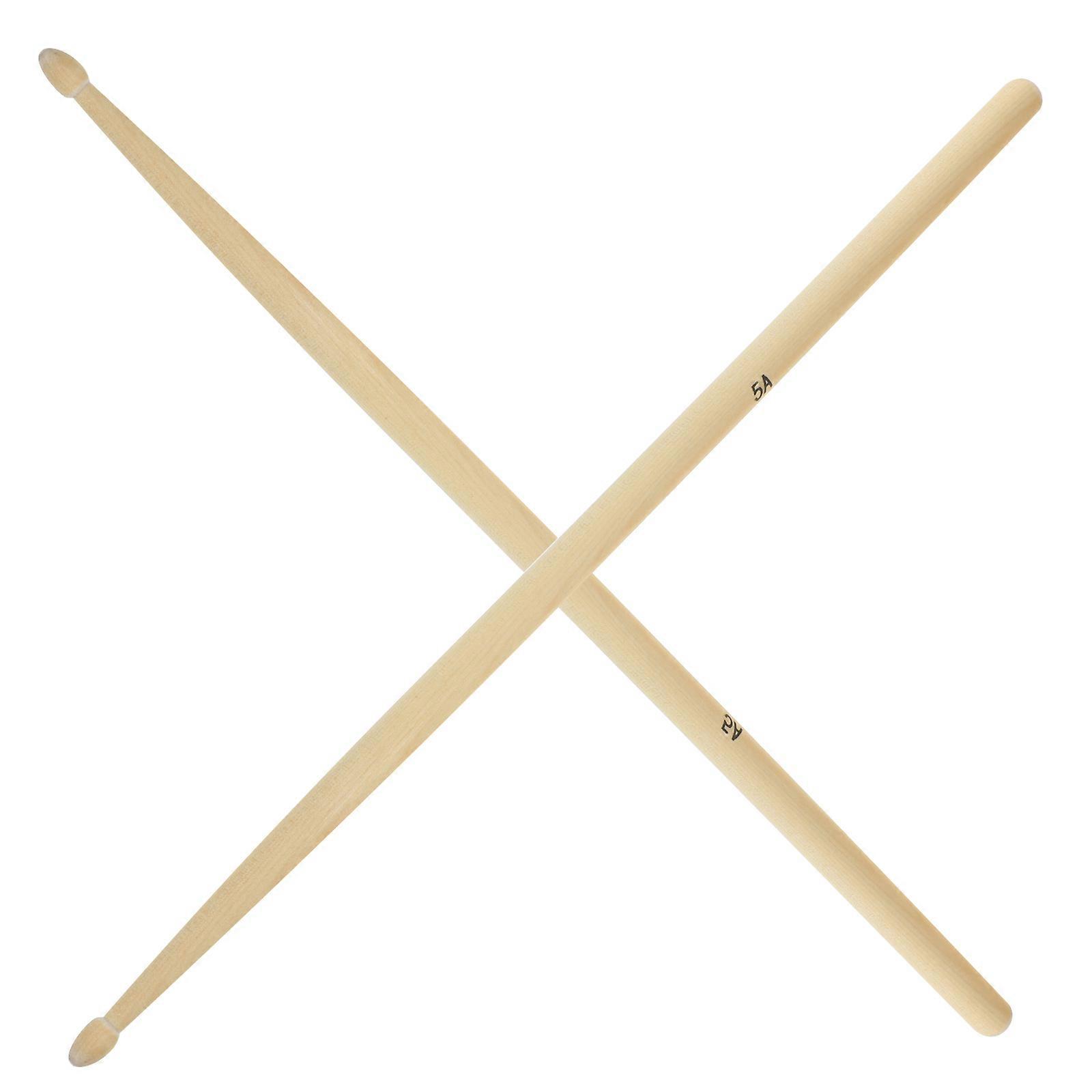 5a Drumsticks Maple Wood for Drum Use 3Pairs Percussion Instrument Sticks