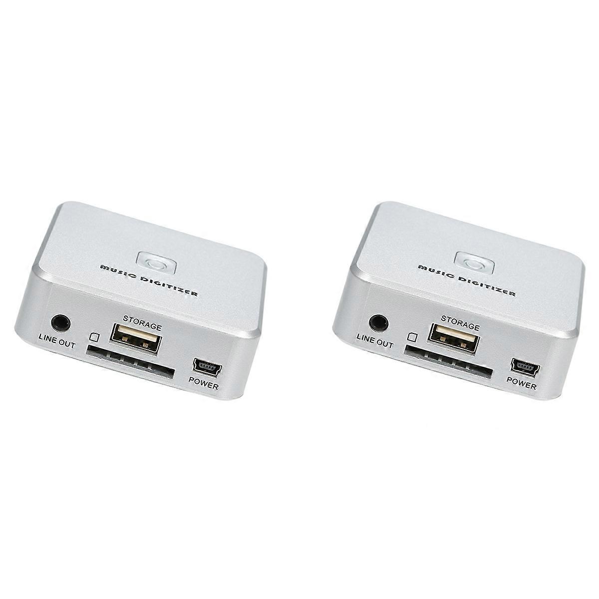 2X Music Digitizer Music Player Record Analog Music in SD Card USB Drive Mini USB Port Play Back Rem