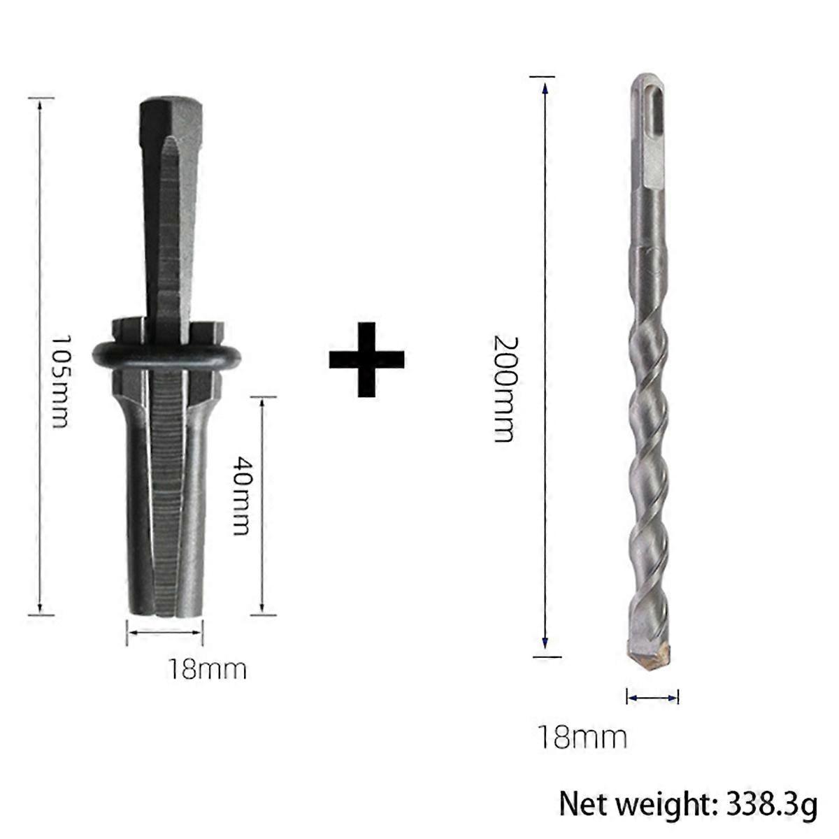 Stone Splitter Hand Tool Kit Stone Splitter with Drill Bit Tools