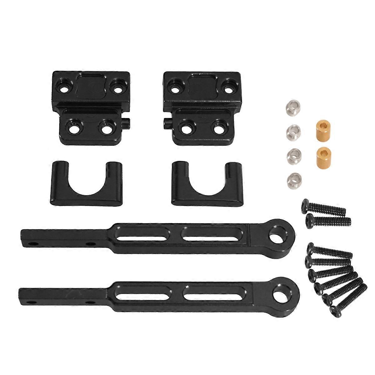 For 1/12 MN82 82s 82Pro LC79 Rear Axle Modification Rod Set Black