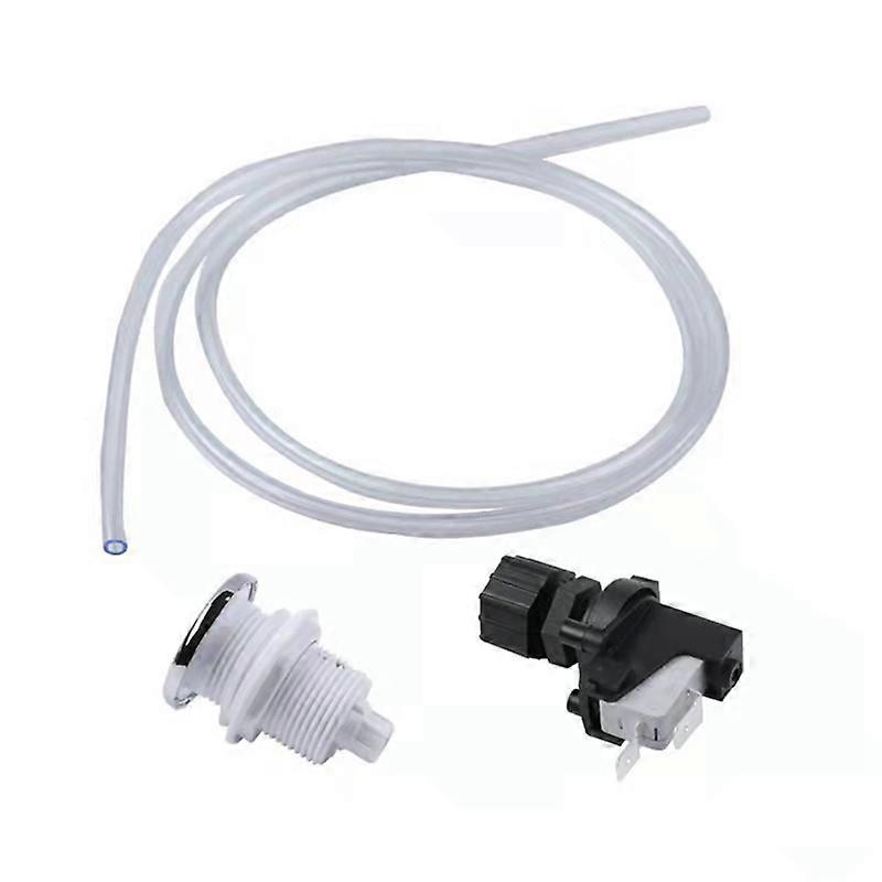 Bath Tub Spa Waste Garbage Disposal Self-Lock Air Switch Push Button