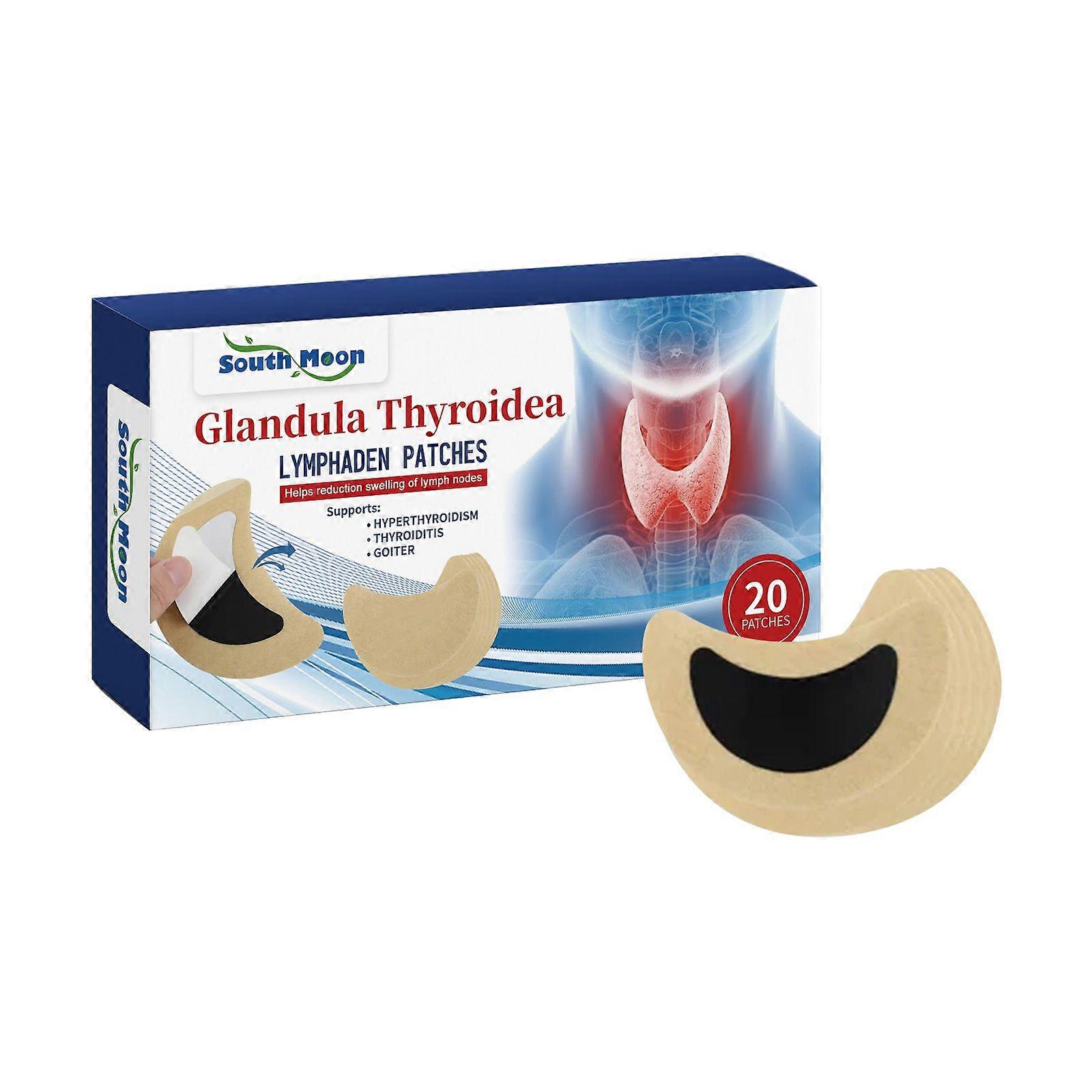 Thyroid Gland Lymph Node Patches, Ease Neck Lumps Ear Neck Thin Knot Meridians