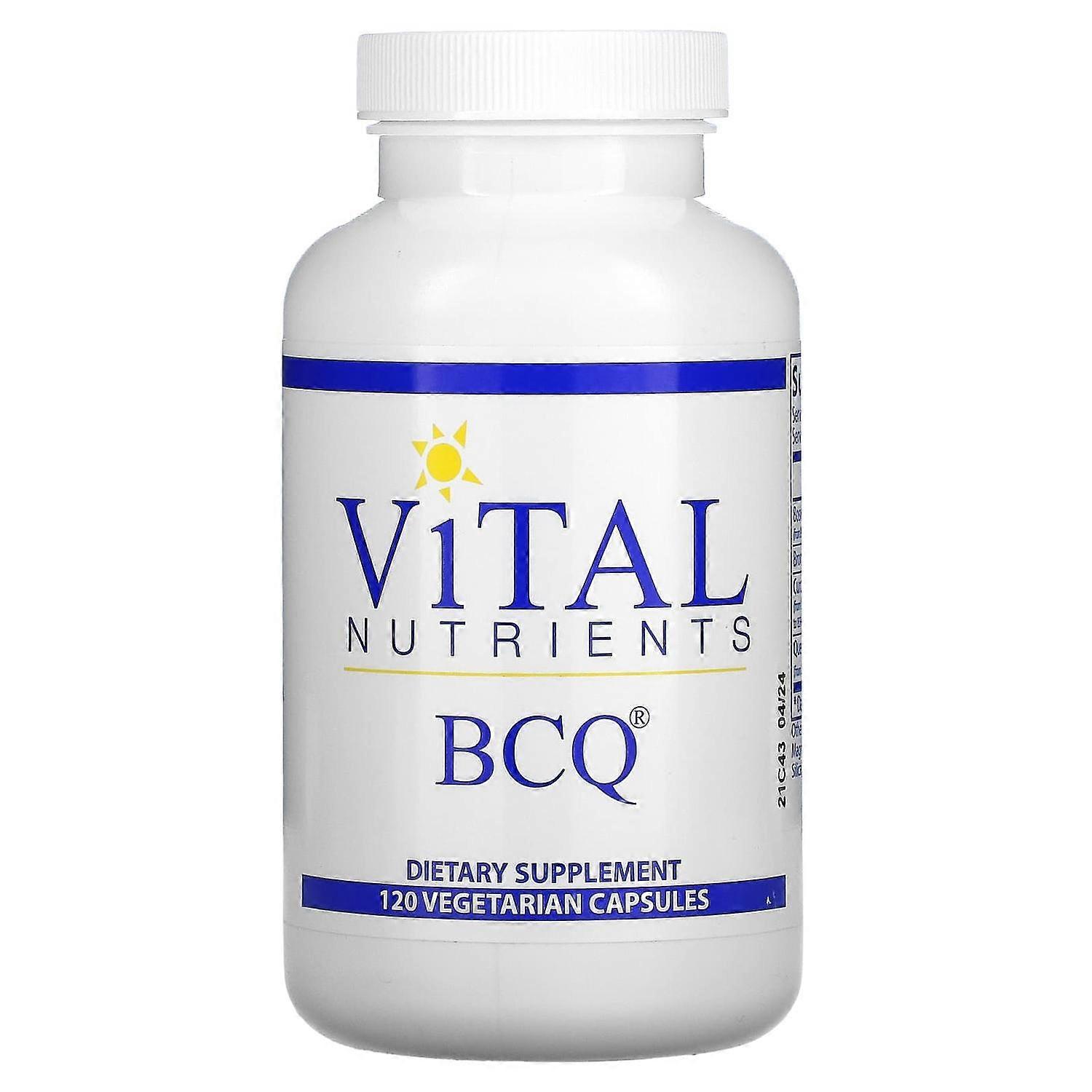 Vital Nutrients, BCQ, 120 Vegan Capsules