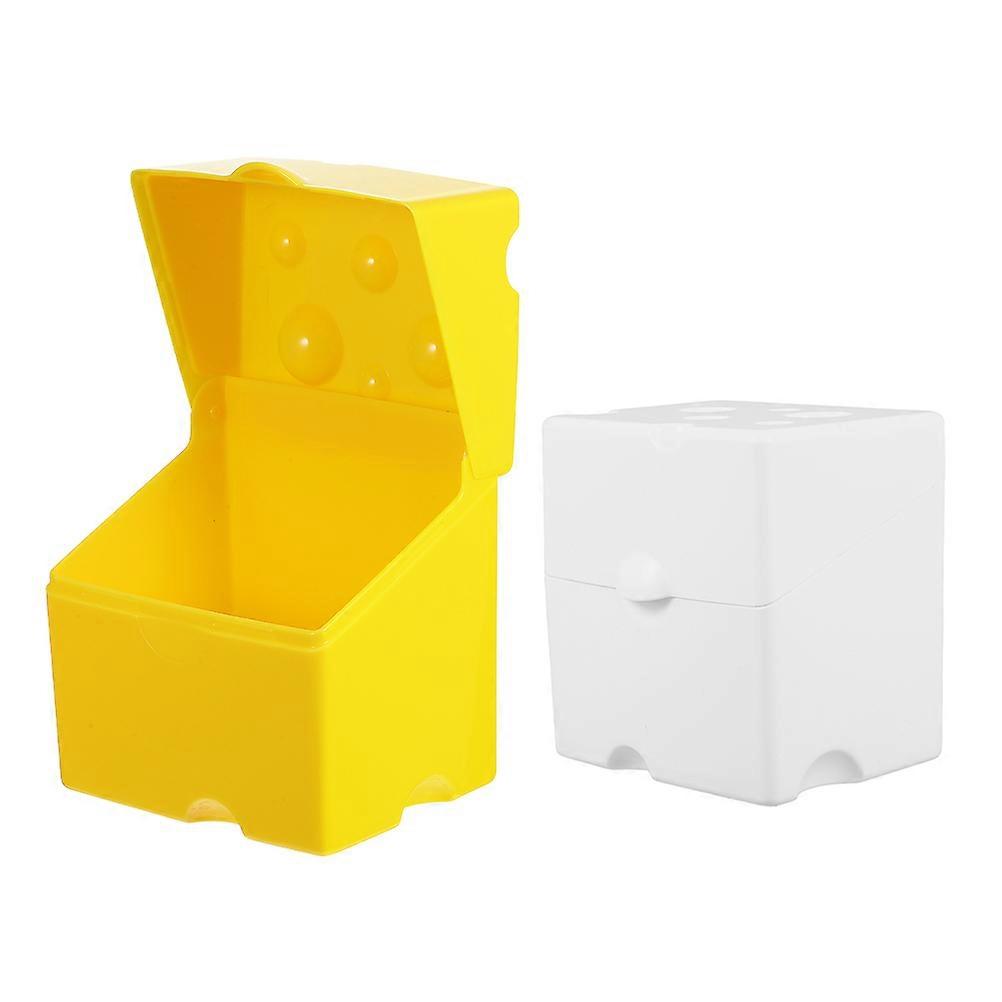 Cheese Storage Container for Fridge with Airtight Seal for Storage 4Pcs Set