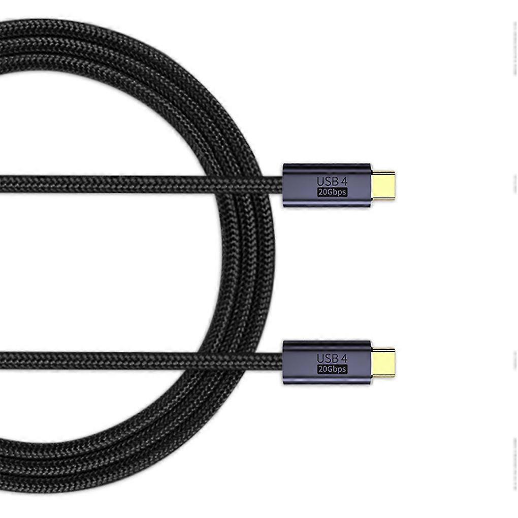 Type-C Data Cable 100W 20Gbps Notebook Computer Cord Replacement for MacBook