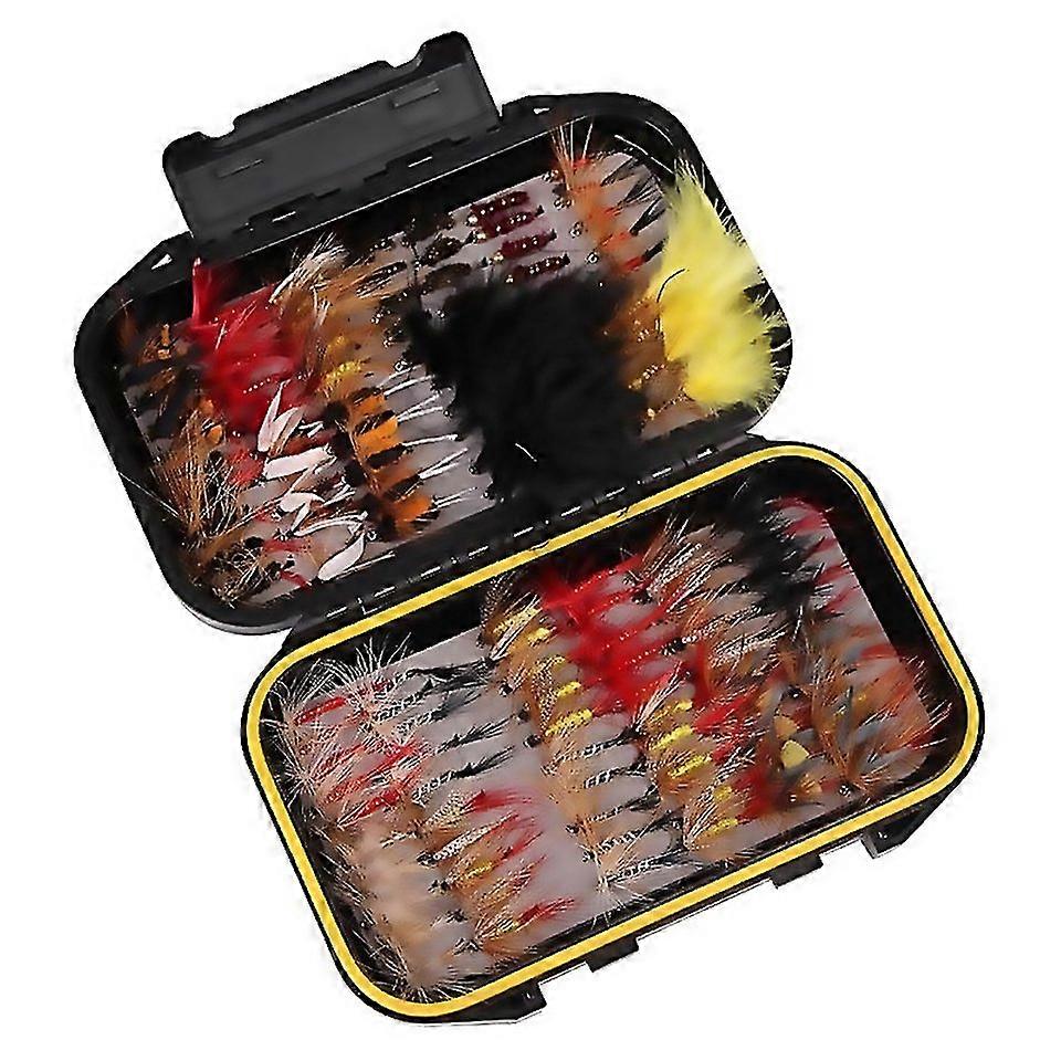 For 120 Pcs Set Bionic Fly Hook Lure Bait Hook Fishing