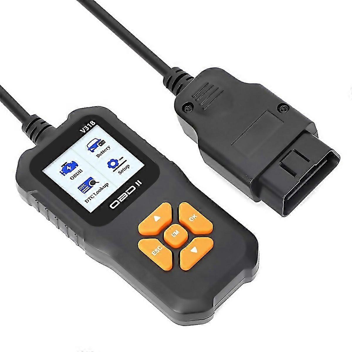 For V318 Car Obd2 Color Screen Diagnostic Tool Code Reader