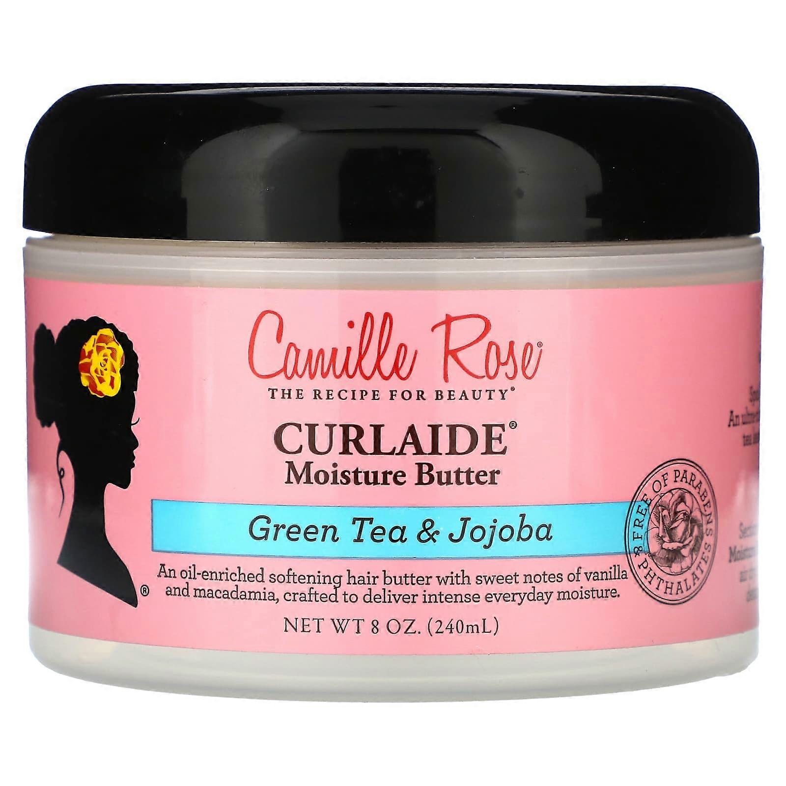 Curlaide Moisture Butter, Green Tea & Jojoba, 8 oz (240 ml)