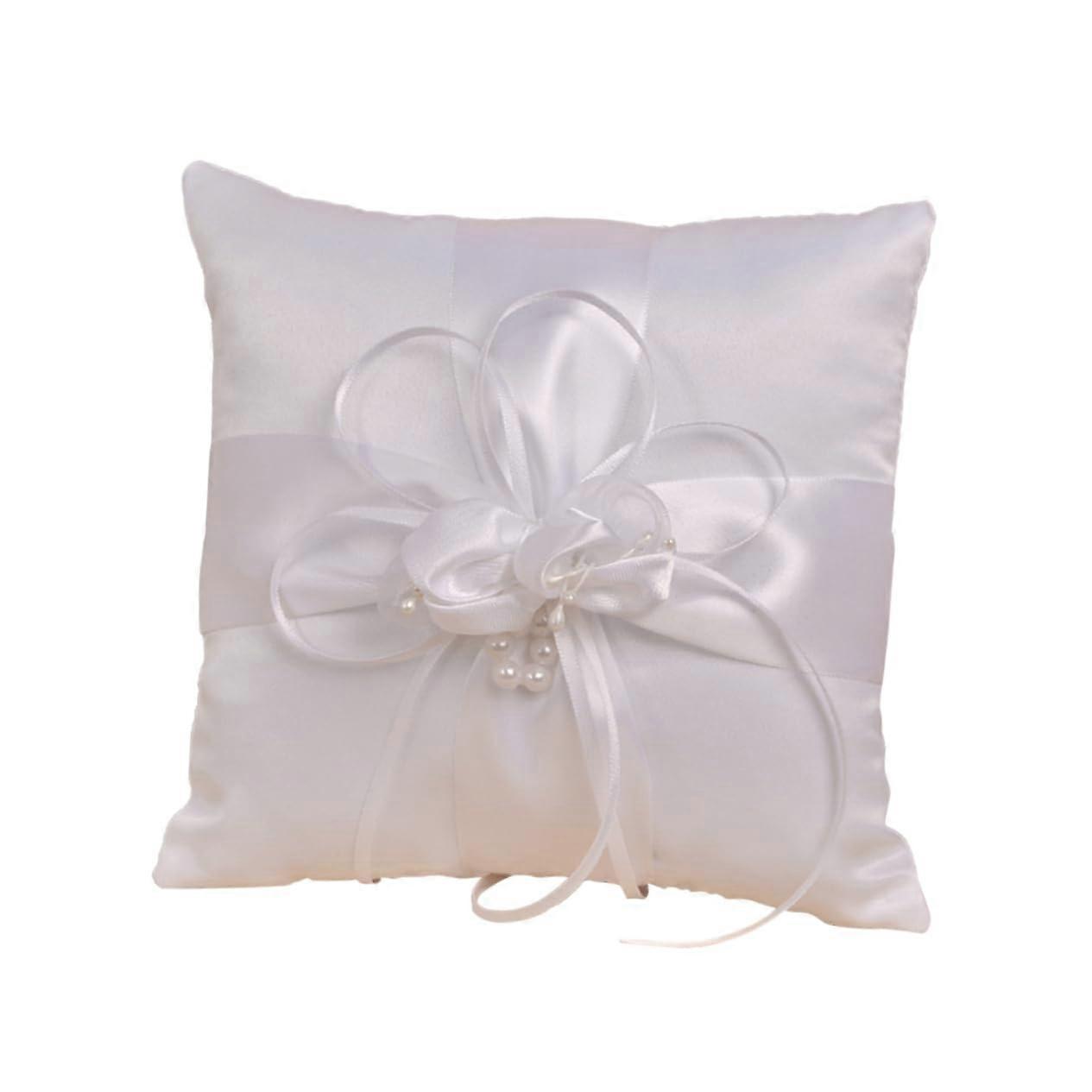 Wedding Decor Ring Pillow Compact Size Graceful Design For Ceremony Engagement Or Party