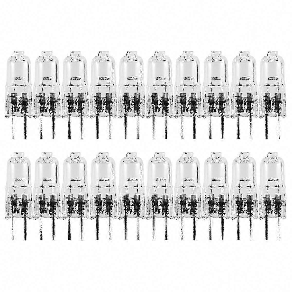20 stk. G4 halogenpærer 20W 12V halogenpærer til lamper