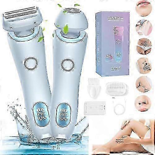 Silk Guide Pro Razor with Waterproof Electric Technology for Women - 2 in 1 Smooth Shaving Experience