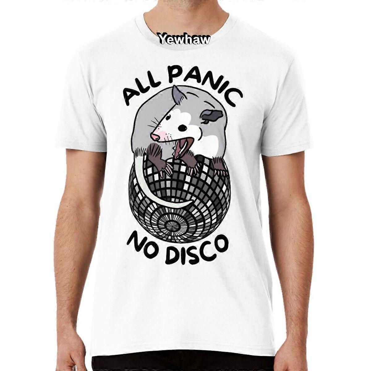 Tričko Opossum All Panic No Disco Funny Screaming