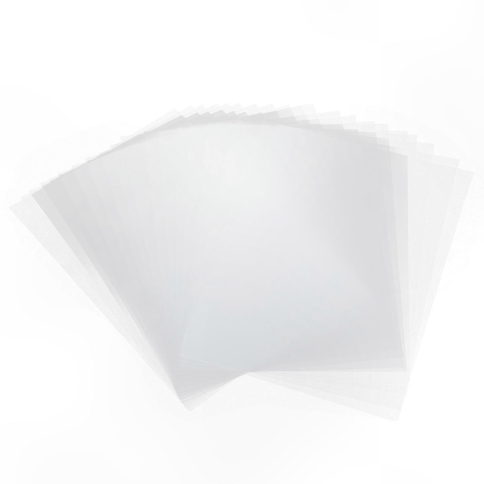 White Inkjet Transparency Sheets for Home Printing, 100 Pieces