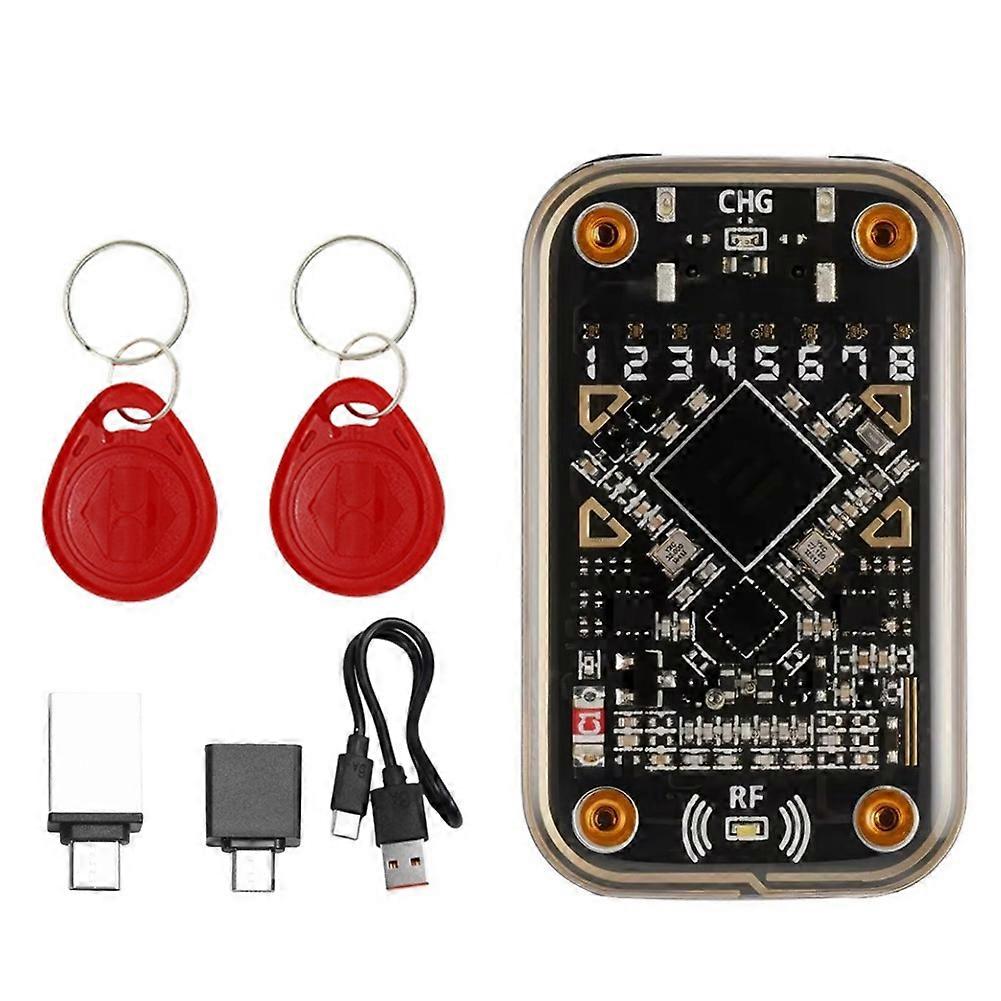 RFID Smart Chip Reader+2x8268 Keychain Smart Card Emulator