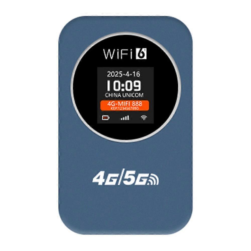 Portable 4G LTE WiFi Router M32-E with SIM Card Slot / LCD Display / 3000mAh Battery for Travel / Outdoor, Europe / Asia V