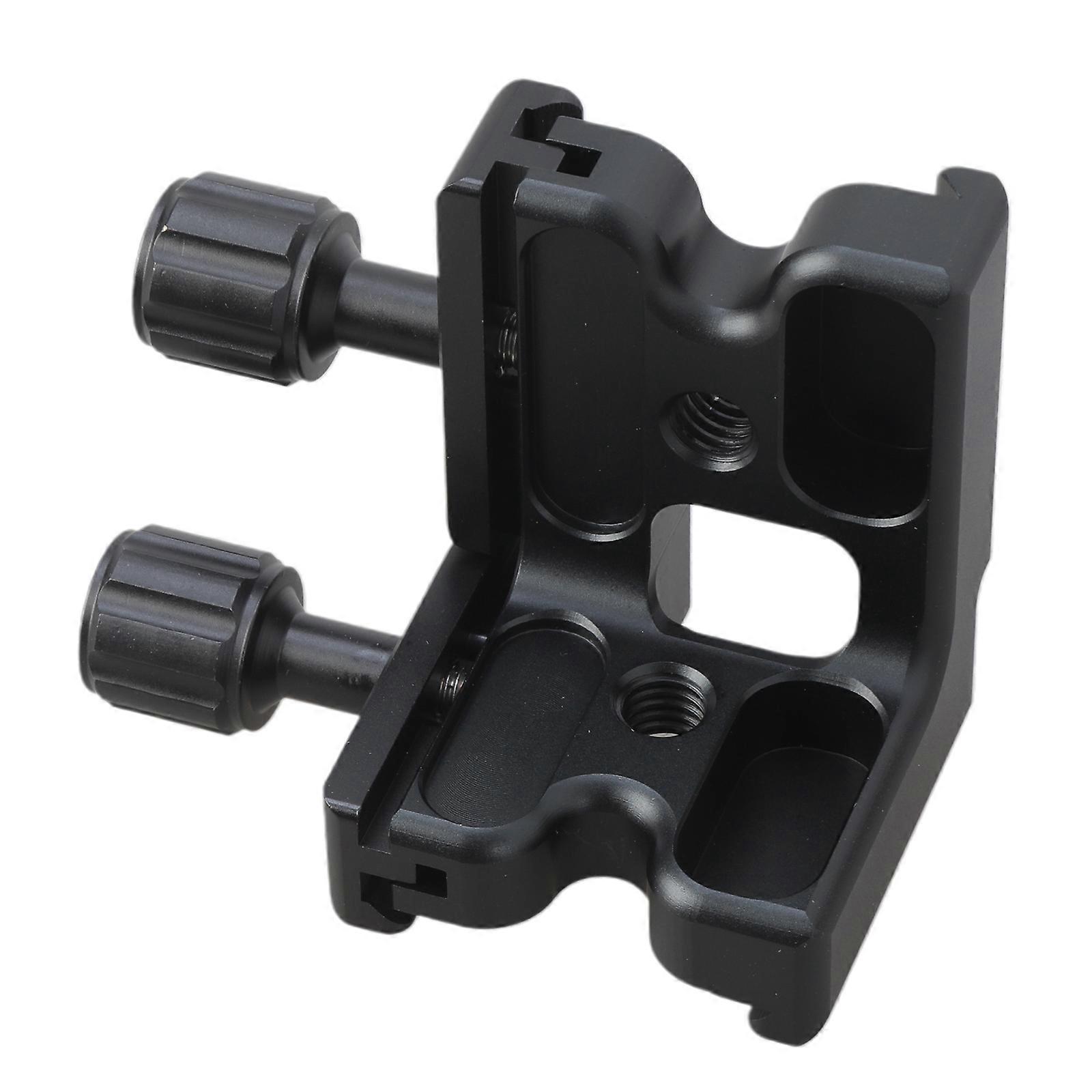 Quick Release Two L Bracket With 1/4inch Screw for Efficient Angle Adjustment in Photography Setups Multicolor
