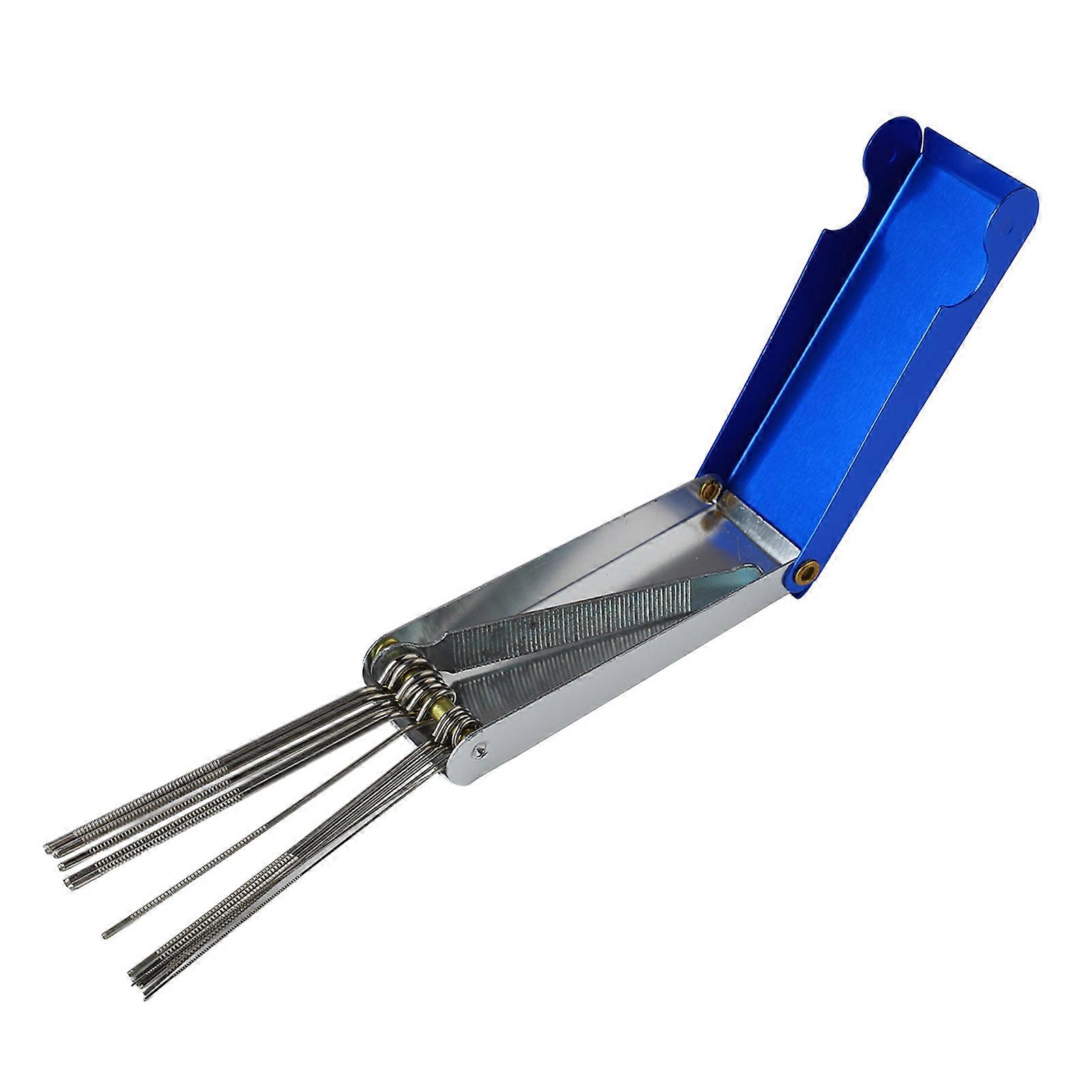 Guitar Nut Slotting File Needle Tip Cleaning Grinding Filing Tool for Musical Instrument Repair