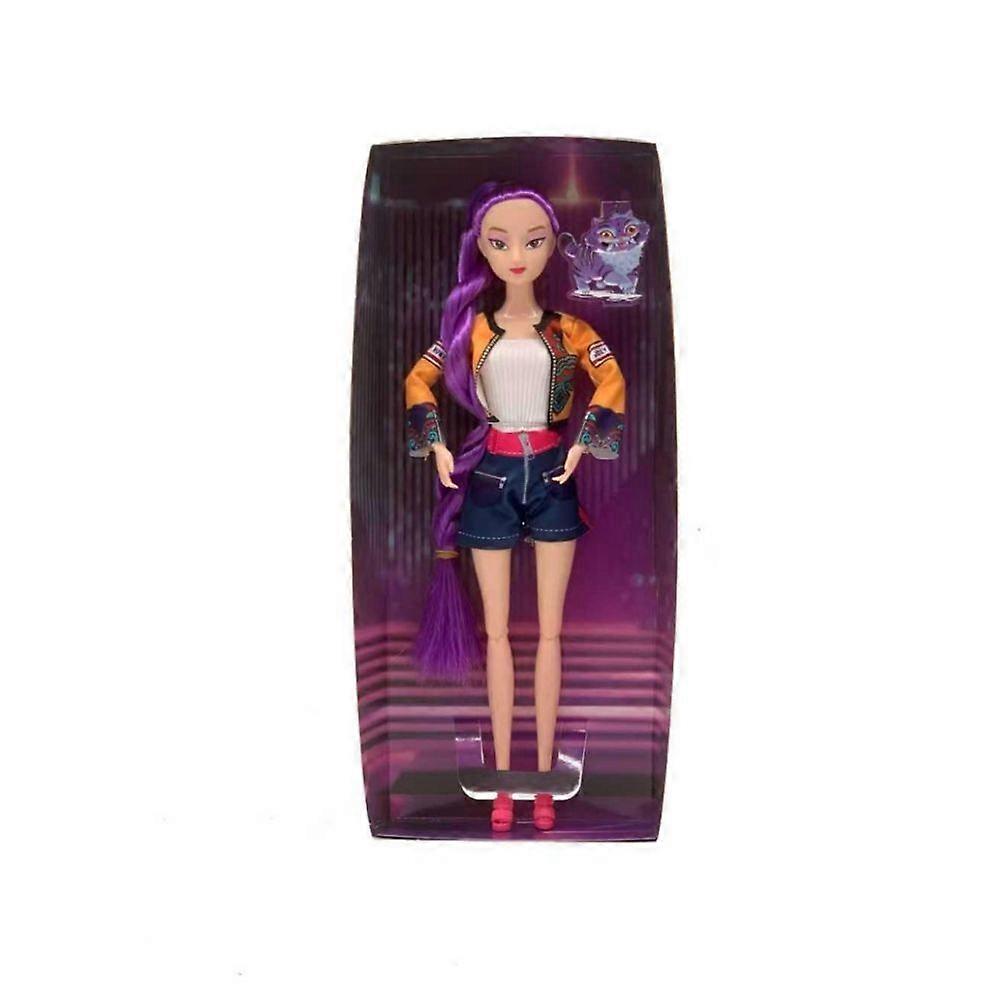 K-POP デーモンハンター ガールグループドール ルミミラゾー 11インチ ビニールフィギュア 3個 誕生日 クリスマス ギフト