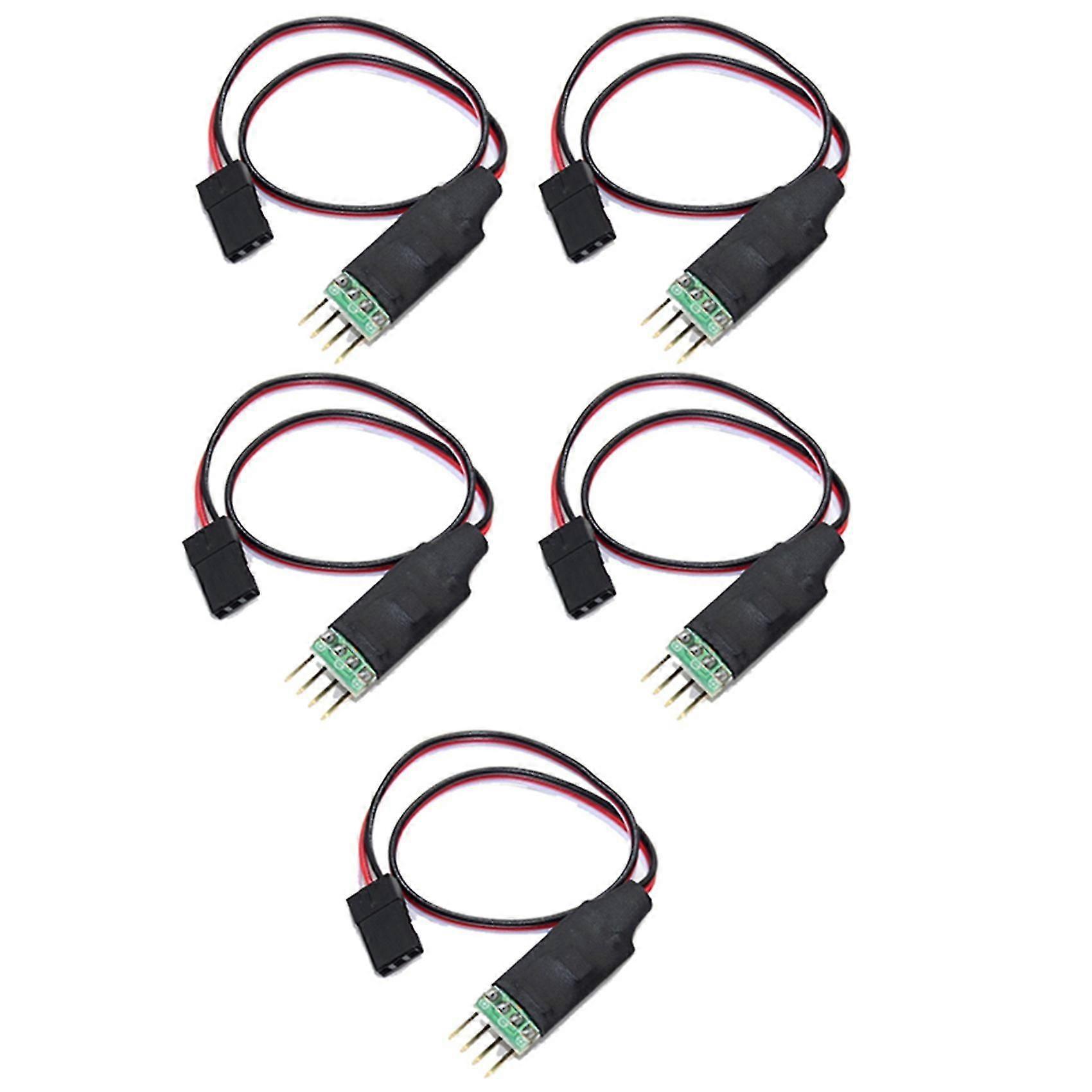 5x Remote Control Switch Board Ch3 Light Control Module For The Model Rc Car Light Lamp Plug And Pl