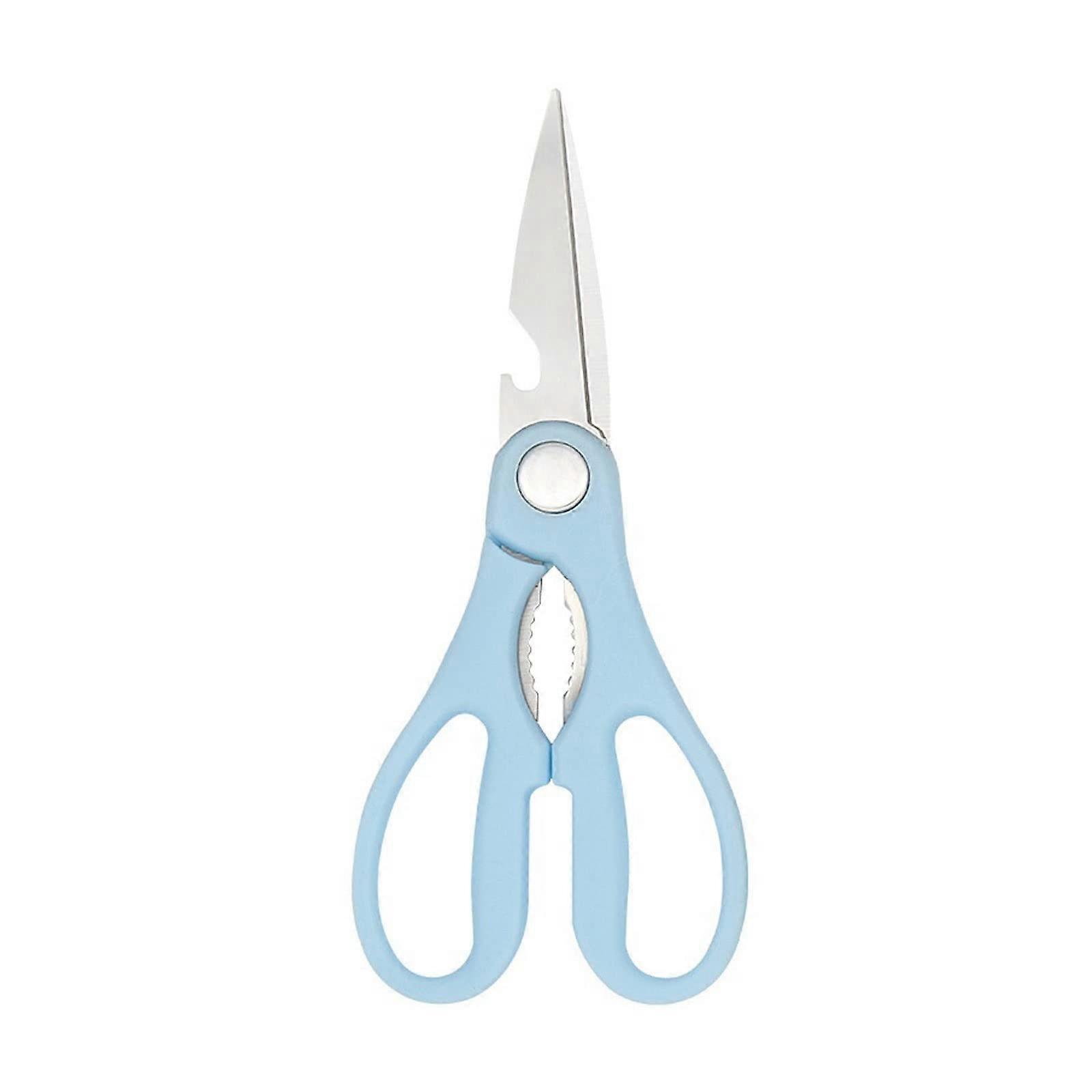 Craft Scissors Steel Household Tailor Sewing Tools Cut And Shred Function Office Blue Model N