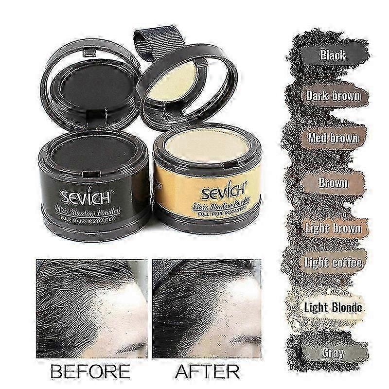 مسحوق شعر سيفيتش 13 لون جذر الشعر التستر على الماء والدليل على تعديل فوري إصلاح مسحوق ظلال الشعر ماكياج نمو الشعر