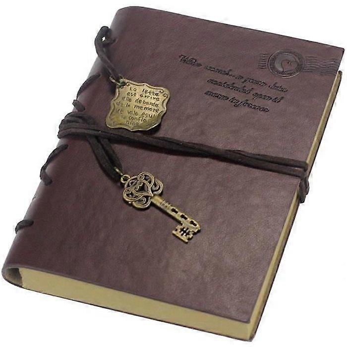 New Vintage Magic Key Chain Retro Leather Notebook Diary Notebook~ 71 Notebook