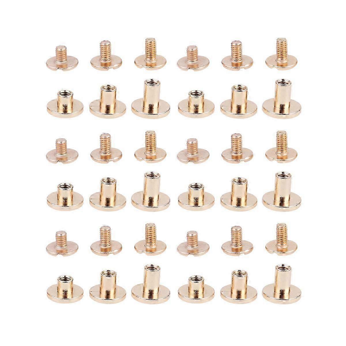 Sturdy Flat Head Rivets for Belts, Lightweight and Durable Fasteners for DIY Projects