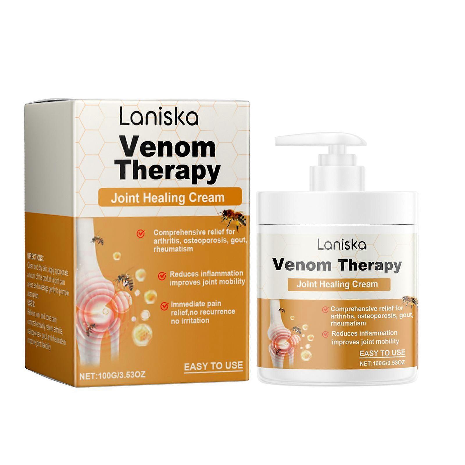 Laniska Joint Relief Cream Deep Care Increase Joint Flexibility Reduce Discomfort External Use Massage Cream